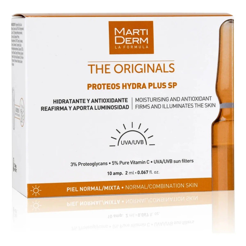 Kit De Viaje Proteos Martiderm Hydraplus Sp 2amp 2ml