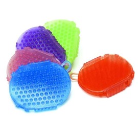 ERS EquiEssentials Jelly Glitter Scrubber (Lime, One Size)