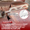 Caliastro 12-Inch Brick, Masonry, Porous Concrete, Engineered Stone Cutting Reciprocating