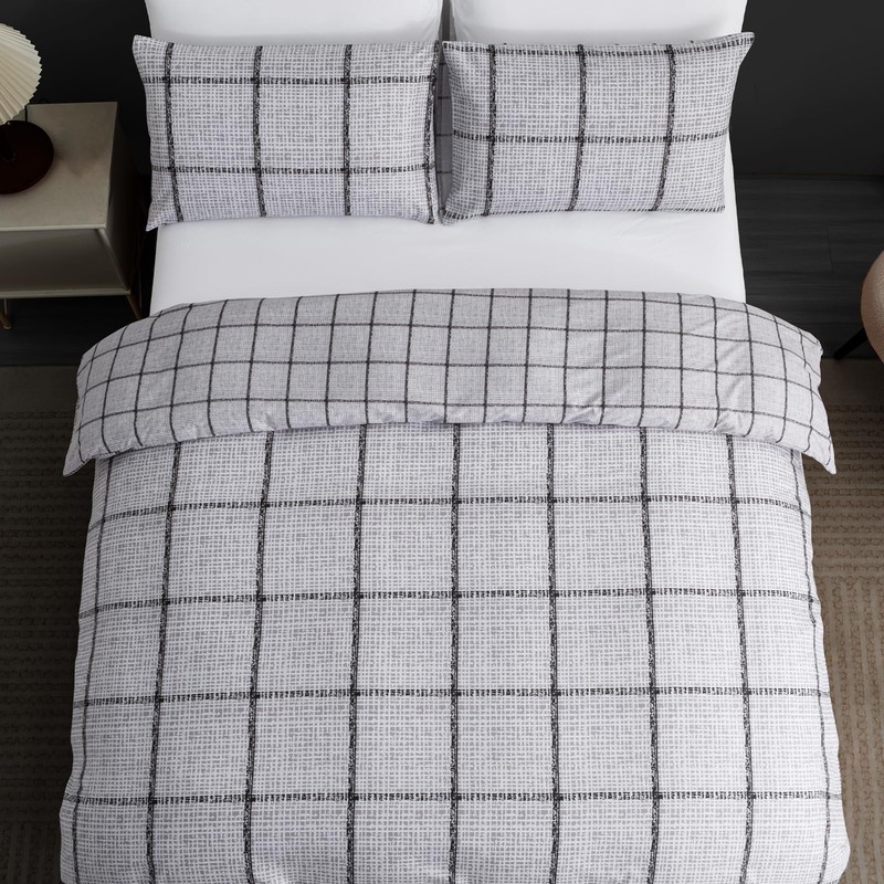 Pamposh Double Duvet Set Premium Brushed Microfiber Duvet Cover Double