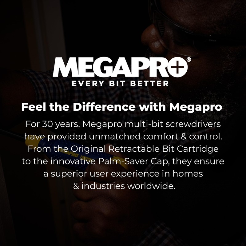 Megapro 151NAS-CS 15-In-1 Original NAS Driver, Blue/Yellow