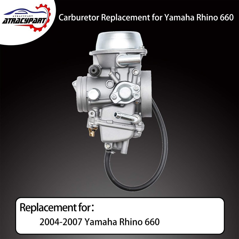 Carburetor Carb Compatible with 2004-2007 Yamaha Rhino 660 YFM660/YXR660FA/FSE/FH/Hunter UTV