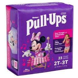 KIMBERLY CLARK CORP Pull-Ups Learning Designs Girls' Training Pants 2T-3T 23 Ct PK of 23