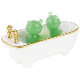 フォーカート かわいい カエル 手作り ガラス細工 お背中流し カエル FC287