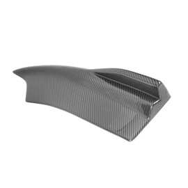 Arkdeffon 2PCS Rear Bumper Lip Side Apron Spat Valance Compatible with 2015-2022 Dodge Charger, V2 Style (Carbon Fiber Look)