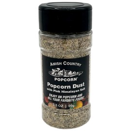 Amish Country Popcorn | Popcorn Dust with Pink Himalayan Salt - 3.5 oz | Old Fashioned, Non-GMO and Gluten Free