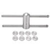 Billiard Cue Tip Shaper Stainless Steel Snooker Stick Tip Compressor
