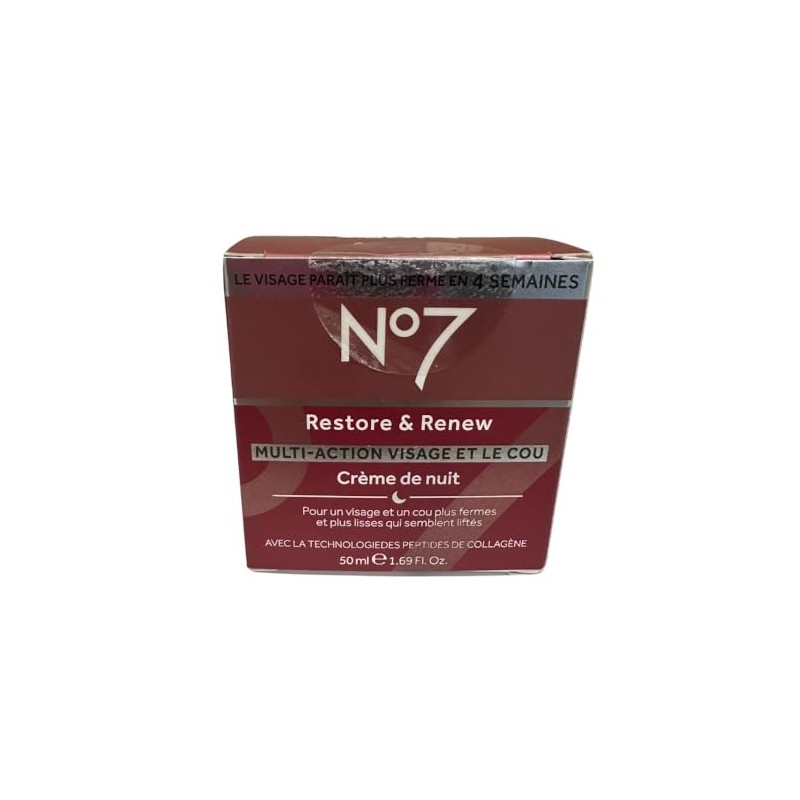 No7 Restore and Renew Night Cream - 1.6 oz