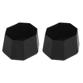 CHICIRIS 2 Pcs Tennis Racket Tennis Racket End Cap Black Tennis Racket Cap Tight Fit Tennis Court