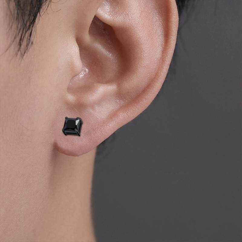 Crdifu Magnetic Stud Earrings No Piercing Magnetic Earrings Fakes for