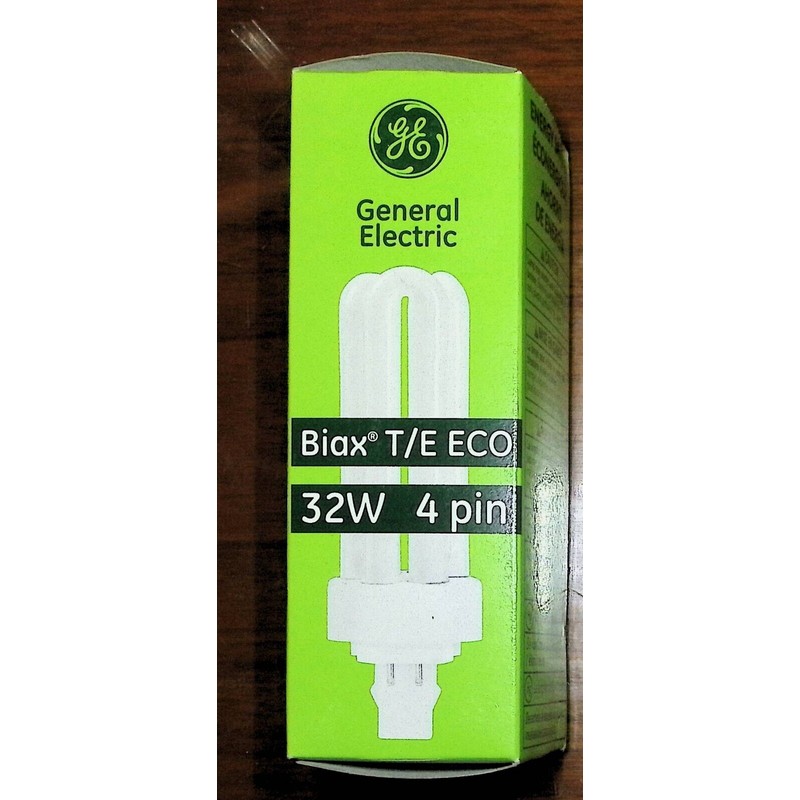GE Biax T/E ECO 32W 4 Pin CFL GX24q-3 General