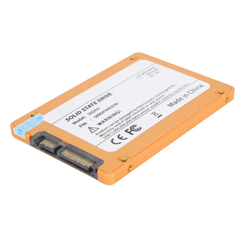 BU KING 2.5inch SSD Golden High Speed Plastic Hard Drive