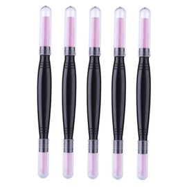 BIUDECO 5Pcs Polishing Stick Double Headed Nail Tool for Gentle Cuticle Removal and Nail Buffing Ergonomic Handle for Comfortable Use Nail Salons and Home Manicure
