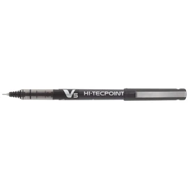 Pilot V5 Liquid Ink Rollerball 0.5 mm Tip (Single Pen) - Black Box of 12