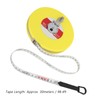 Tape Measure Glass Fiber Flexible Ruler Disc Shape Industrial Measuring
