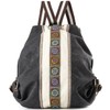 Women Canvas Backpacks Daypack Casual Shoulder Bag, School Bag Laptop