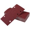40 Pieces Sanding Sheets Set, 93x185mm Square Hook and Loop