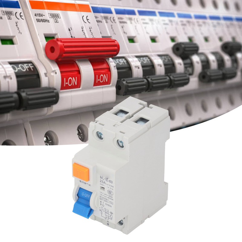 Miniature Current Circuit Breaker 1P+N Leakage Protection Switch for Engineering