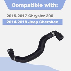 68199254AB Heater Supply Jumper Hose Fits for 2014-2018 JE-EP Cherokee 2015-2017 Chrysler 200