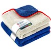 Glart Set of 2 Microfibre cloths, for polishing, windshields, cockpit,