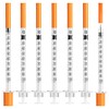 U-100 1ml Syringe 32G 1/4 Inch(6mm) , Syringes for Lab