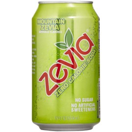 Zevia Zero Calorie Soda, Mountain Zevia, 12 oz (6 Pack)