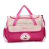 Yooshi Set 5 Bolsas Pañalera Mochila Viaje Moderna Y Cambiador