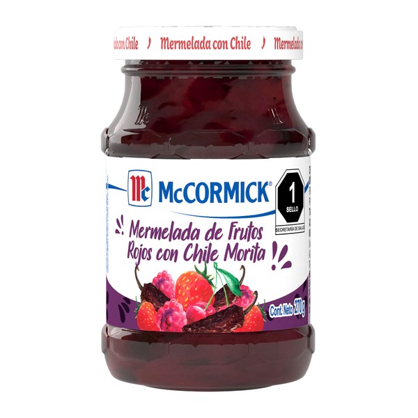 McCormick Mermelada de Frutos Rojos con Chile Morita 270 g