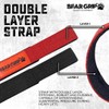 BEAR GRIP - Premium Dual Ply Lifting Straps, Elite Edition