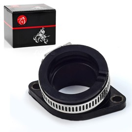 MOTO1988 Intake Manifold Boot For Kawasaki Prairie 300 1999-2002 Bayou 300 1995-2004 Lakota 300 1995-2003 OEM 16065-1355 16065-1301