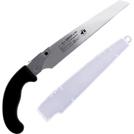 KAKURI Super GIKOH Folding Saw (Replacement Blade Type) 8.3 inches (210 mm), with Plastic Case