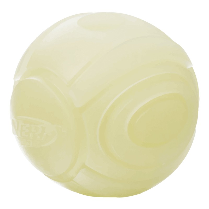 Nerf Dog Tennis Ball Blaster Dog Toy white, 2.5 Inch