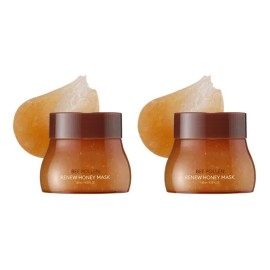Missha Bee pollen renew honey mask 130ml 2pcs set / 비폴렌 리뉴 허니 마스크 130ml 2개 SET