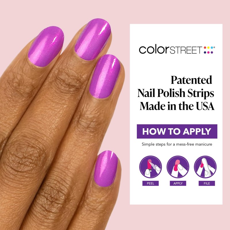 Color Street Mermaid Magic Nail Strips