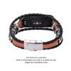 Leather Strap for Xiaomi 7 NFC Bracelet Metal Buckle Ethnic