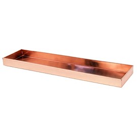 Long Copper Tray, 20-in