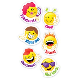Creative Teaching Press CTP4113 Smiley Faces Stickers