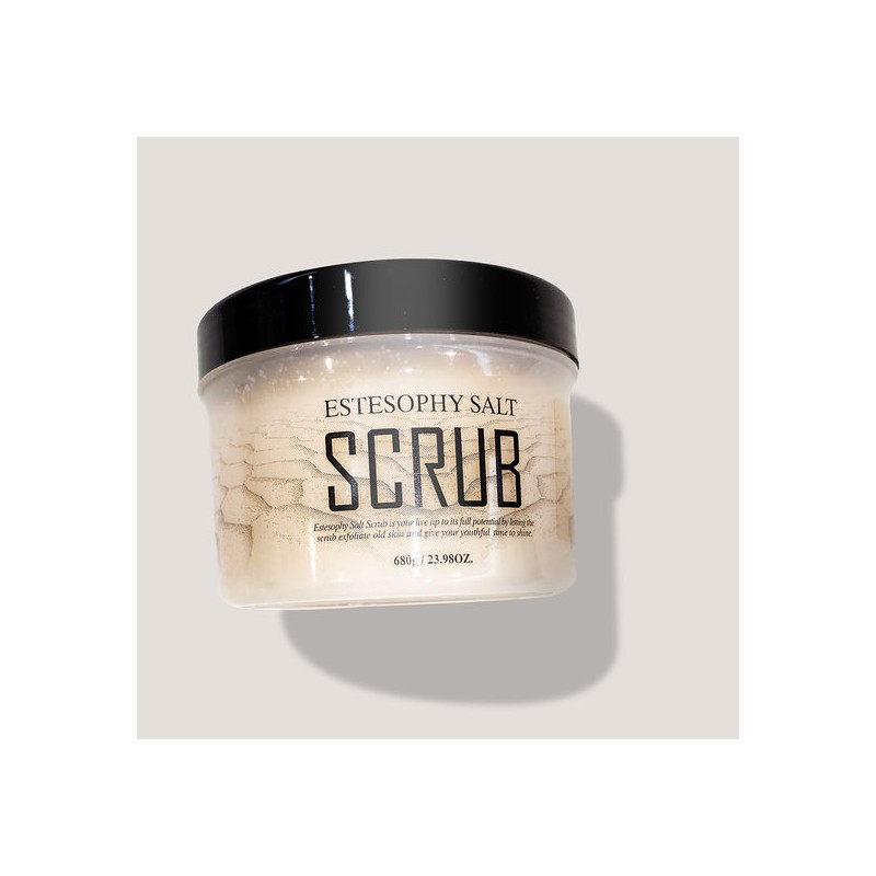 Estesophy Oatmeal Grain Salt Scrub 680g Sauna Salt Beauty Salt