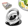 Boiled Egg Cutter, Egg Cutter, Egg Slicer, Stainless Steel, 2-in-1