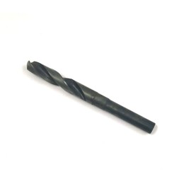 HHIP 5000-0050 17/32" High Speed Steel Silver and Deming Drill, 118 Degree Drill Point, 1/2" Straight Shank, 6" OAL