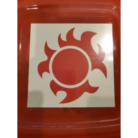 Anime Cosplay One Piece Temporary Body Tattoo SUN PIRATES logo funimation 2018