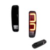ADIIL Smoked Black Lens Red LED Rear Tail Brake Lights