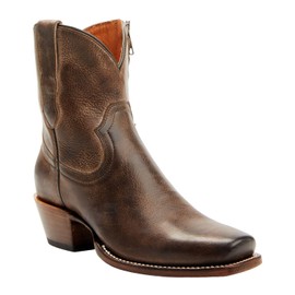 Cleo + Wolf Women's Fern Western Booties Square Toe - BCWSP25L5 8 M US Chocolate