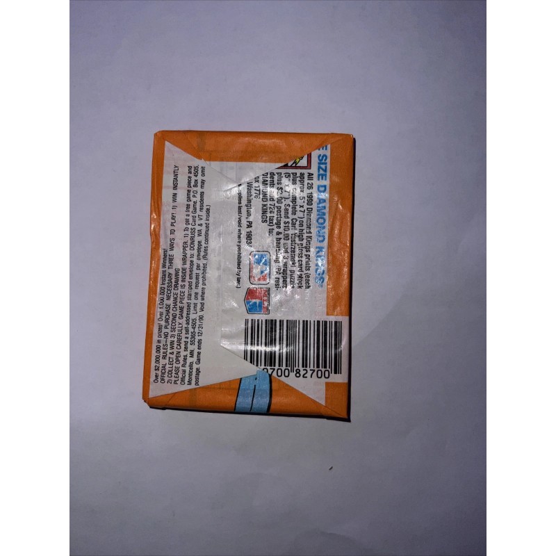 1990 Donruss Baseball Cards, 1 Unopened Sealed Wax PACK From