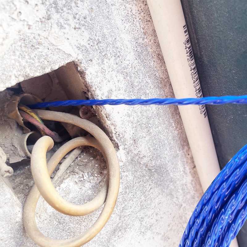 30M Wire Puller Cable Pulling Rod Fish Cable Fastener Wire