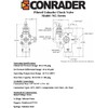 1/2" NPT Top Inlet Unloader Pilot Check Valve All in