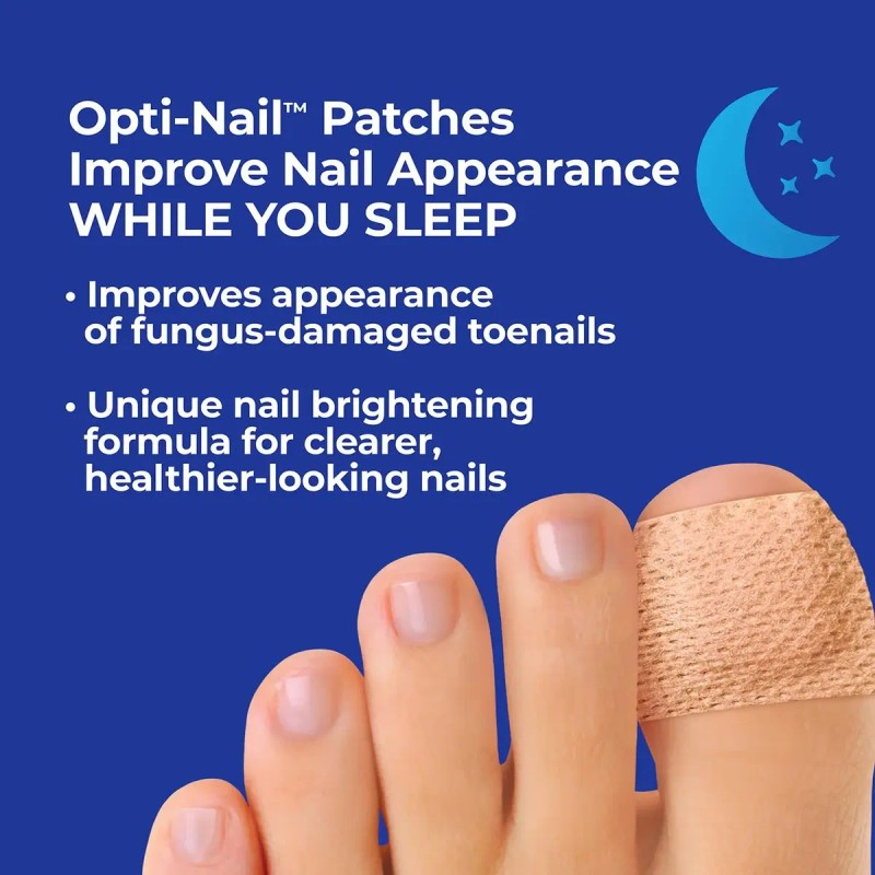 Dos Pegatinas Renovadoras De Uñas Para Hongos Opti-nail 21