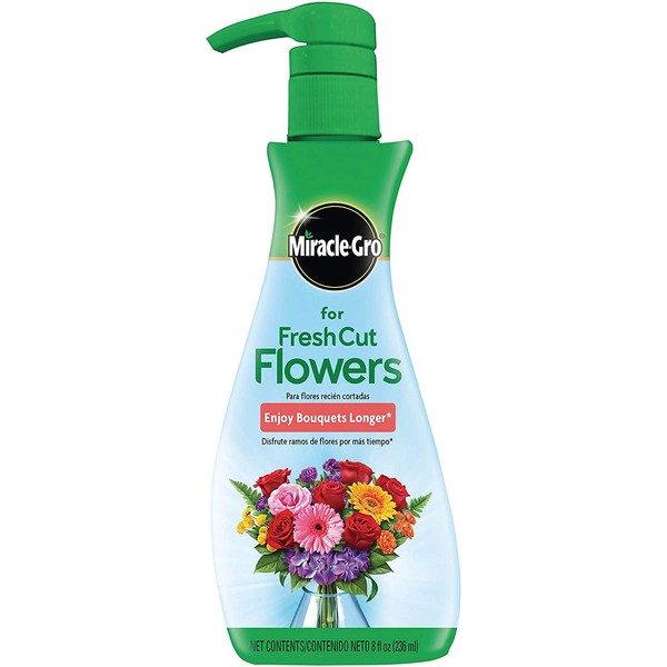 Miracle-Gro for Fresh Cut Flowers, 8 oz., For All Bouquets and Cut Flowers