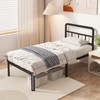 Yicensen 14 Inch Twin XL Bed Frame with Headboard, Heavy