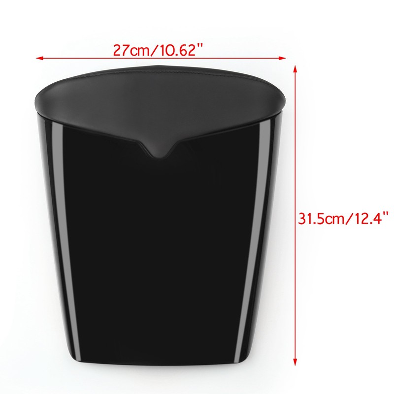 Topteng Black Rear Pillion Seat Cowl Fairing Cover passend für